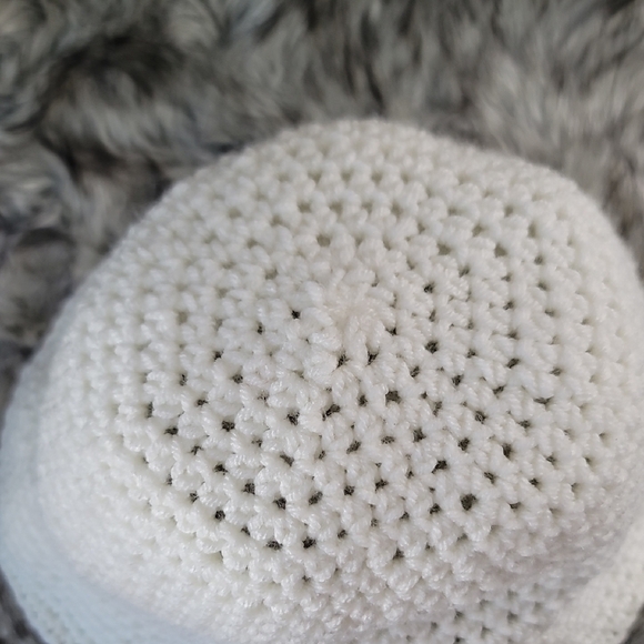 Chic Cream Crochet Bucket Hat - Picture 3 of 15